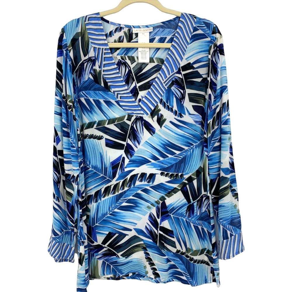La Blanca Two Cool Tunic Cover-Up Sz XS